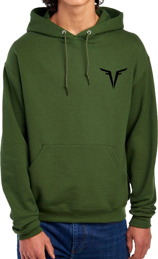 Camo Antler Flag Hoodie