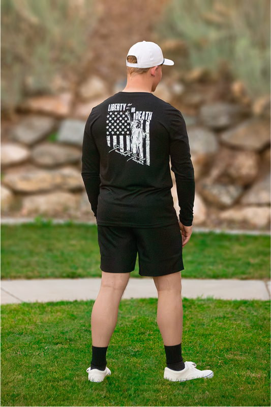 Liberty or Death Patriotic long sleeve / Founded Freedom