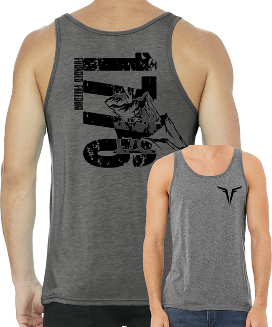 1776 Mountain Elk Tee / Founded Freedom Patriotic Tee