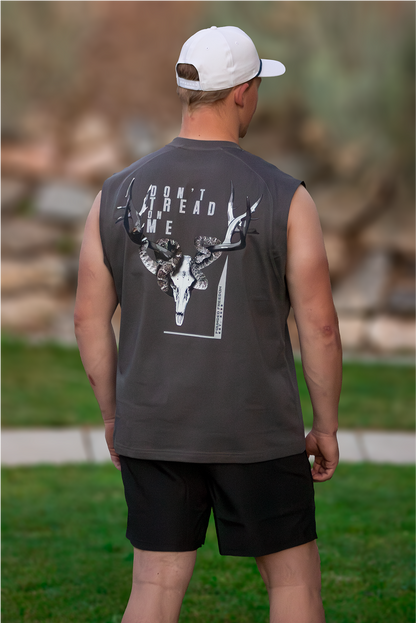 Don't Tread on Me Dead Head / Patriotic Tank Top / Founded Freedom