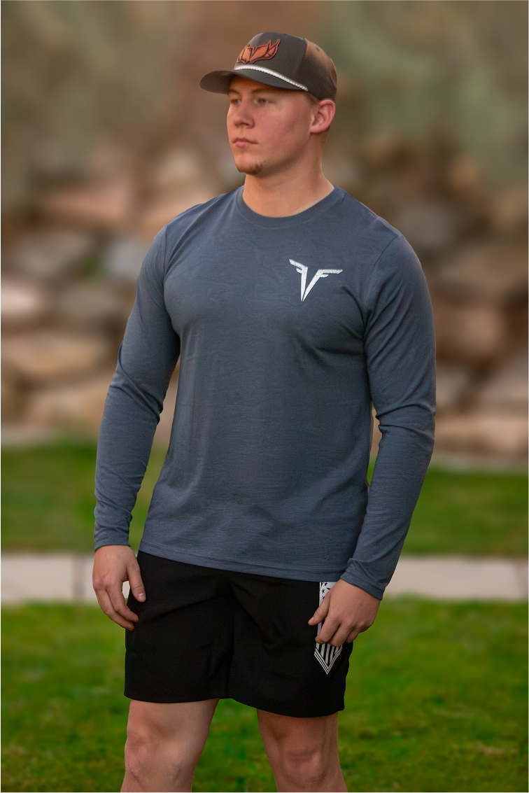 13 Stars American Flag Patriotic long sleeve / Founded Freedom