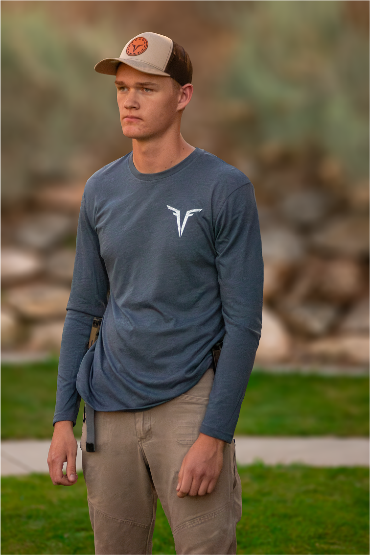 13 Stars American Flag Patriotic long sleeve / Founded Freedom