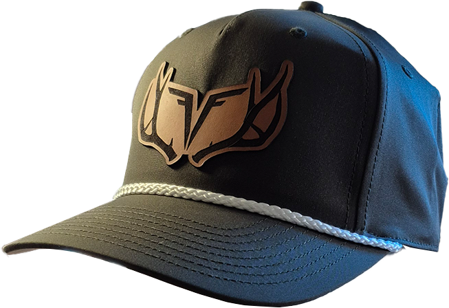 FF Antler Leather Patch 5 Panel Hat