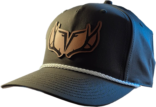 FF Antler Leather Patch 5 Panel Hat