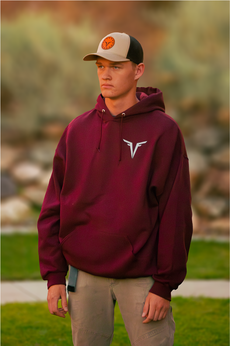 Don't Tread on Me Dead Head / Patriotic Hoodie / Founded Freedom