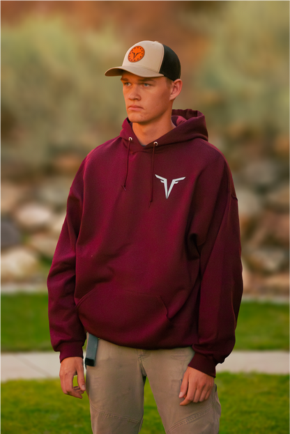 Don't Tread on Me Dead Head / Patriotic Hoodie / Founded Freedom