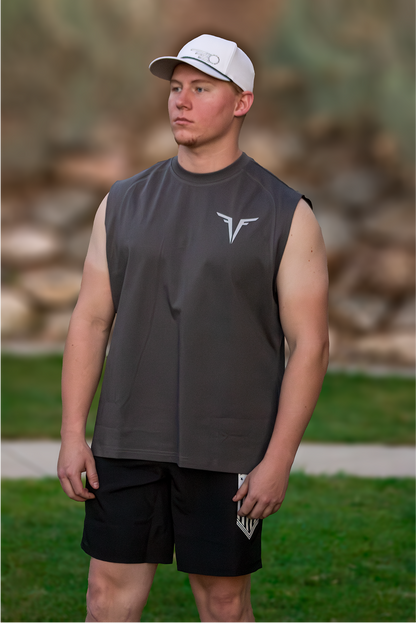 Don't Tread on Me Dead Head / Patriotic Tank Top / Founded Freedom