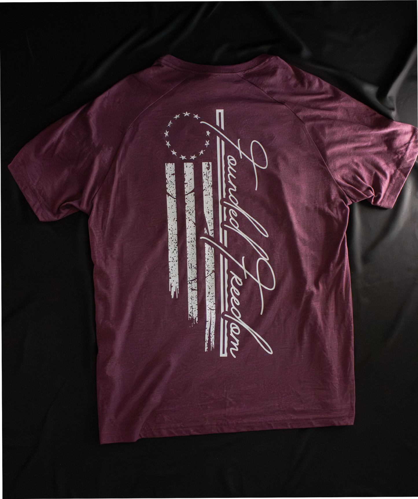 13 Stars American Flag Patriotic Tee / Founded Freedom