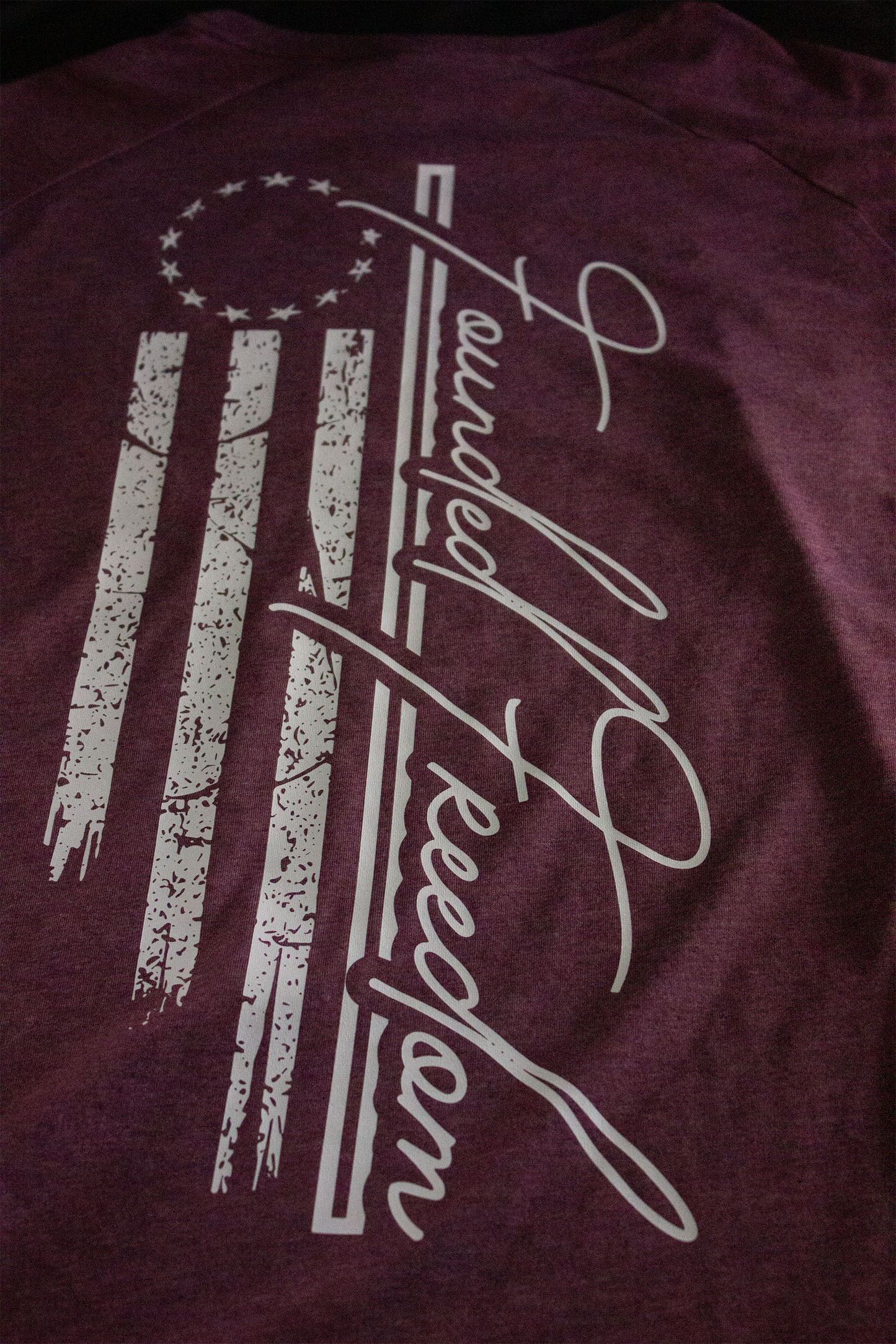 13 Stars American Flag Patriotic Tee / Founded Freedom