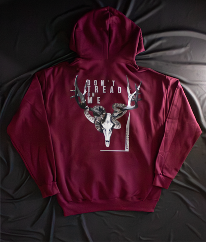 Don't Tread on Me Dead Head / Patriotic Hoodie / Founded Freedom