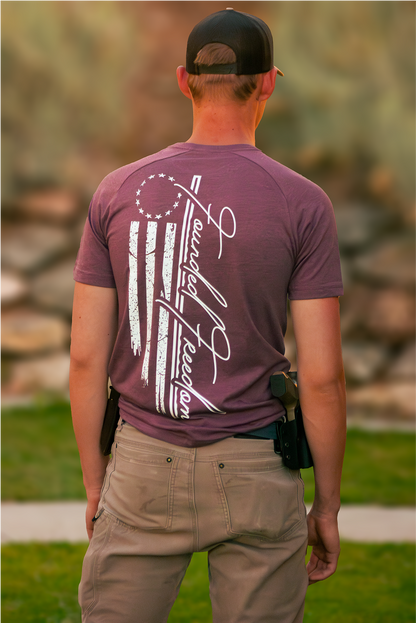 13 Stars American Flag Patriotic Tee / Founded Freedom