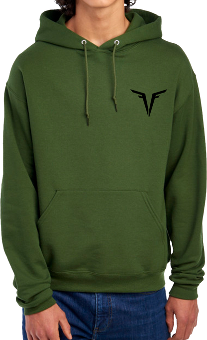 Camo Antler Flag Hoodie