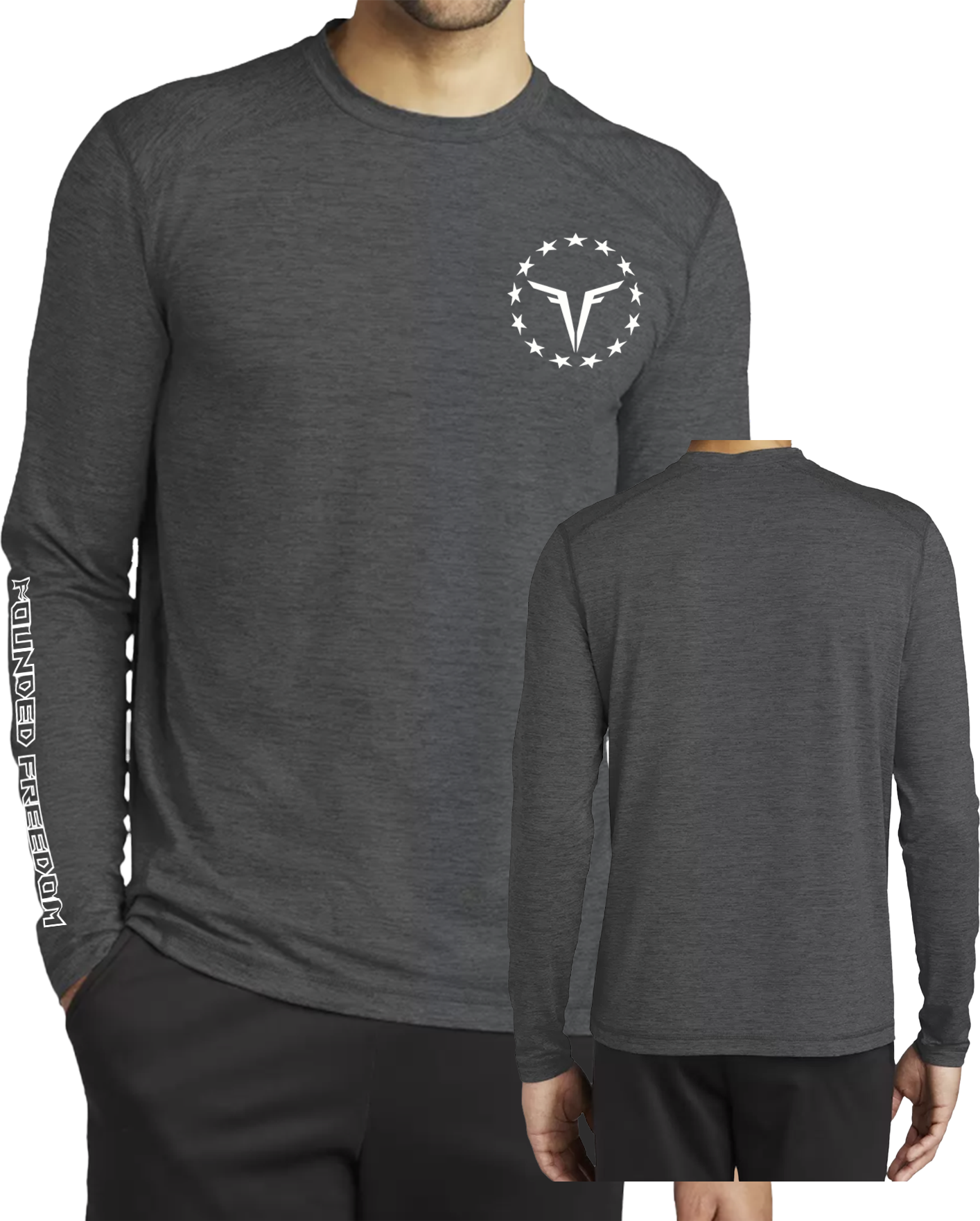 Patriotic Long Sleeve - Founded Freedom Sleeve